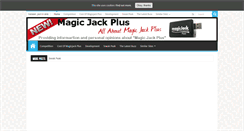 Desktop Screenshot of magicjackservice.com